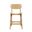 Solvang Wood Counter Stool In Natural