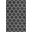Solvea Moroccan Trellis 5X8 Shag Area Rug In Dark Gray and Ivory