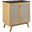 Soma 30 Inch Bathroom Vanity In Oak and Black