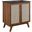 Soma 30 Inch Bathroom Vanity In Walnut and Black