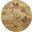 Somerset Beige 7'9" x 7'9" Round Area Rug