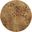 Somerset Latte 5'6" x 5'6" Round Area Rug