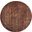 Somerset Multicolor 5'6" x 5'6" Round Rustic Area Rug