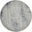 Somerset Silver and Blue 5'6" x 5'6" Round Area Rug