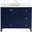 Sommerville 42 Inch Single Bathroom Vanity In Blue With Backsplash