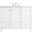 Sommerville 42 Inch Single Bathroom Vanity In White