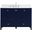 Sommerville 48 Inch Single Bathroom Vanity In Blue With Backsplash
