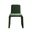 Sona Dining Chair In Spruce Green Fabric