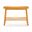 Sonoma Backless Bench In Honey Oak