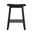 Sonoma Backless Saddle Counter Stool In Black Charcoal