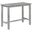 Sonoma Pub Table N Storm Gray Wire-Brush