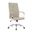 Sonora High Back Leather Office Chair In Tan