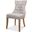 Sophie Gray Leather Side Chair Set Of 2