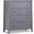 Sorelle Berkley 4 Drawer Chest In Gray
