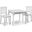 Sorelle Imagination Table And Chair Set In White