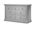 Sorelle Providence Double Dresser In Stone Gray