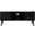 Sorrel Mid Century 2 Door 1 Shelf Media Stand in Black