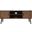 Sorrel Mid Century 2 Door 1 Shelf Media Stand in Brown