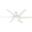 Sotto 52 Inch Ceiling Fan with LED Light Kit and Handheld Remote In Fresh White