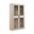 South Bend Bunching Display Cabinet In Cloud White