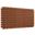 Sparta Weave Vegan Leather Full Headboard In Natural and Brown