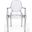 Specter Arm Chairs Set of 2 In Clear