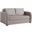Speedy Upholstered Convertible Loveseat with Storage In Beige SPY-BE-LS