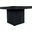 Spencer Oak Veneer Coffee Table In Black