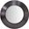 Sphere Iron Mirror In Black and Antique Black