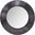 Sphere Iron Mirror In Black and Antique Black