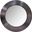 Sphere Iron Mirror In Black and Antique Black