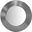Sphere Iron Mirror In Silver