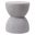 Spire Series Modern Side End Table In Grey