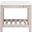 Bella Antique Spruce End Table In White Wash Pine