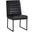 Spyros Dining Chair Set of 2 In Coal Black