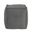 Square Pouf Bella In Pewter