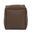 Square Pouf Sterling In Chocolate