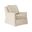 Stan Swivel Chair In Linen