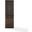 Stanton Glass Door Kitchen Storage Pantry Cabinet In Coffee
