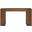 Stanton Oak Veneer and Solid Wood Console Table In Brown