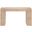 Stanton Oak Veneer and Solid Wood Console Table In Natural