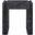 Stanton Oak Veneer and Solid Wood End Table In Black