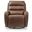 Starlight Scenes Swivel Glider Power Recliner In Saddle