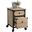 Steel River File Pedestal In Milled Mesquite
