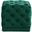 Stella Velvet Ottoman/Stool In Green