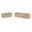 Stellar Chenille Fabric Upholstered Modular Living Room Set In Beige