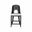 Sterling West Counter Height Chair Set of 2 In Ash Gray