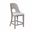 Sterling West Counter Height Chair Set of 2 In White Oak