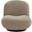 Stevie Boucle Accent Chair In Light Brown And Black