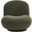 Stevie Boucle Accent Chair In Olive Green and Black